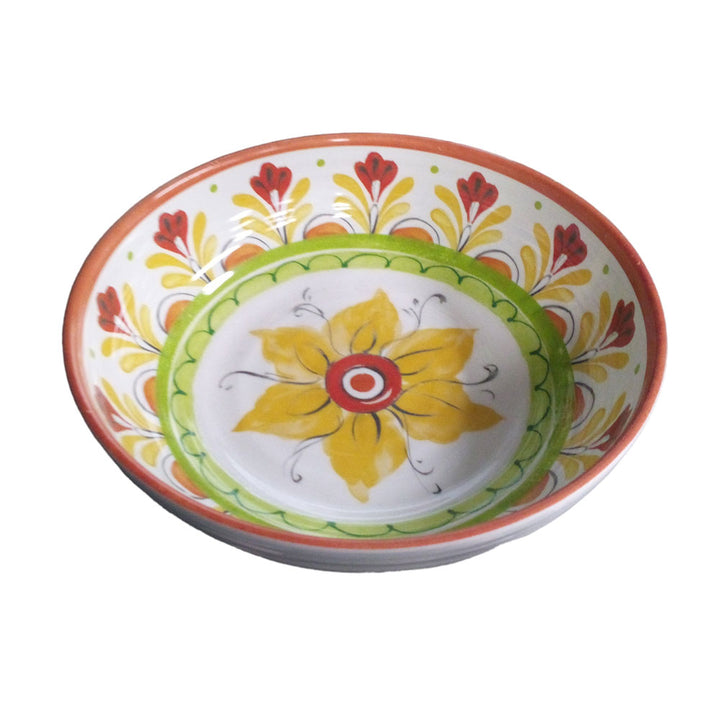 Gerson, Melamine Spanish Design Bowl, Sold Separately, 7.95"