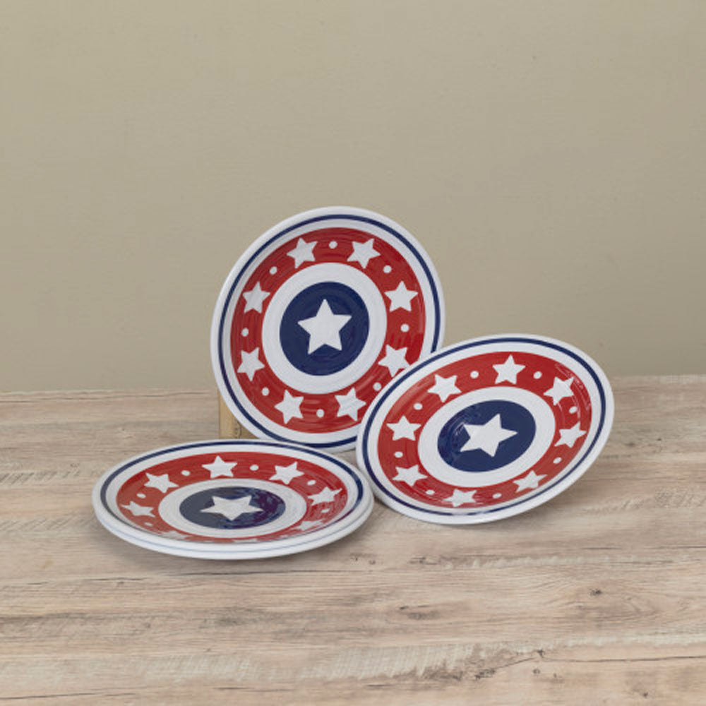 Gerson, Americana Plate, Sold Separately, 10.47"D
