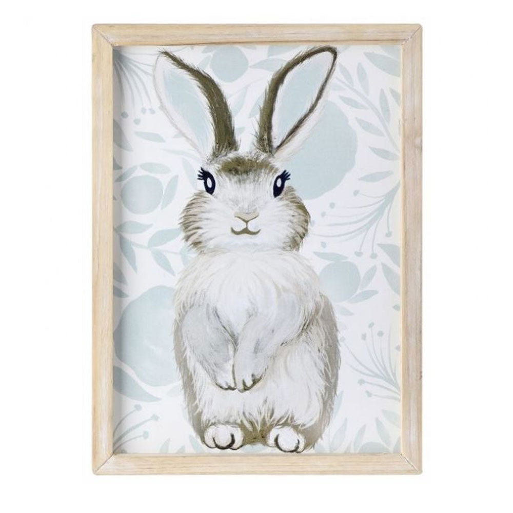 Regency, Framed Furry Easter Bunny Print, 9.5"x13"