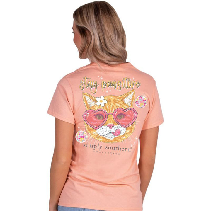 Simply Southern, Stay Paw-sitive T-Shirt