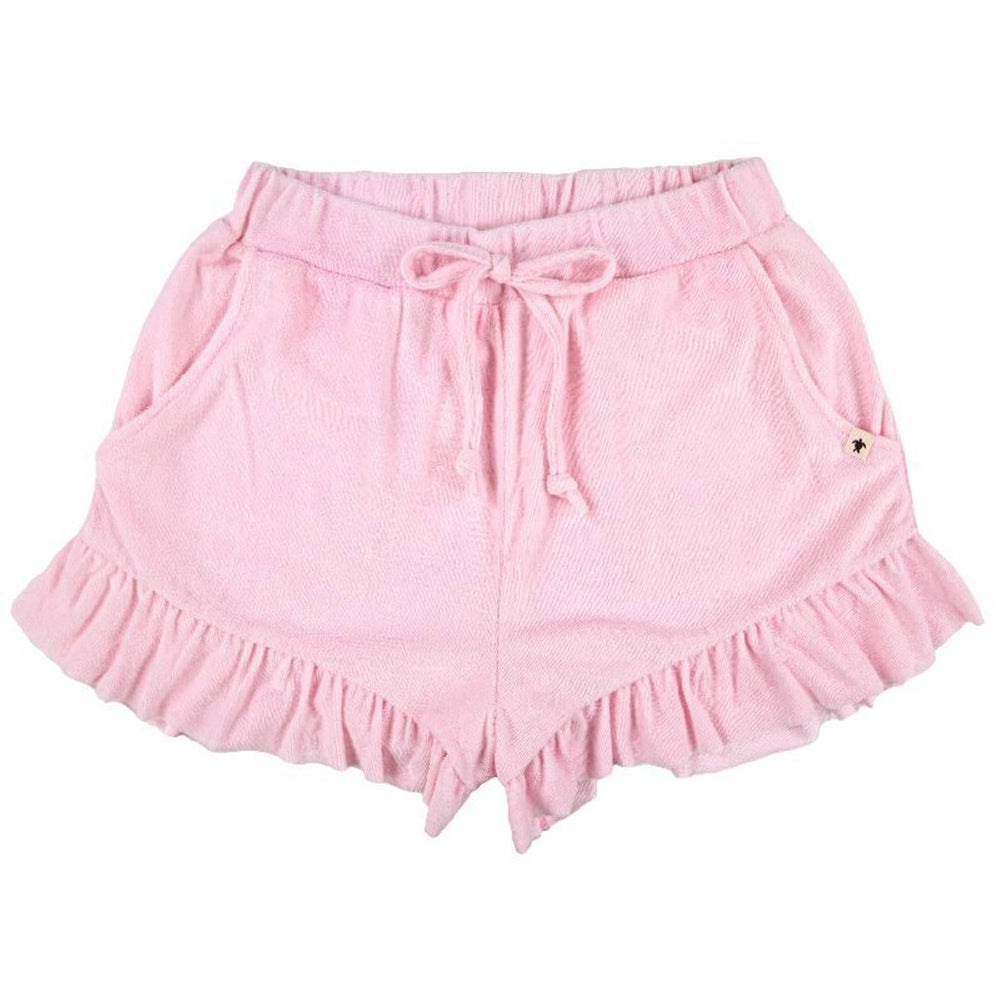Simply Southern, Pink Terry Ruffle Short
