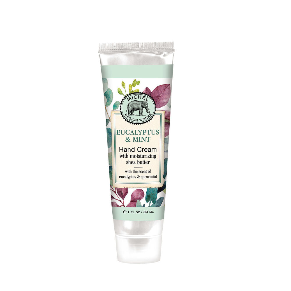 Michel Design Works, Eucalyptus & Mint Hand Cream, 1 oz.