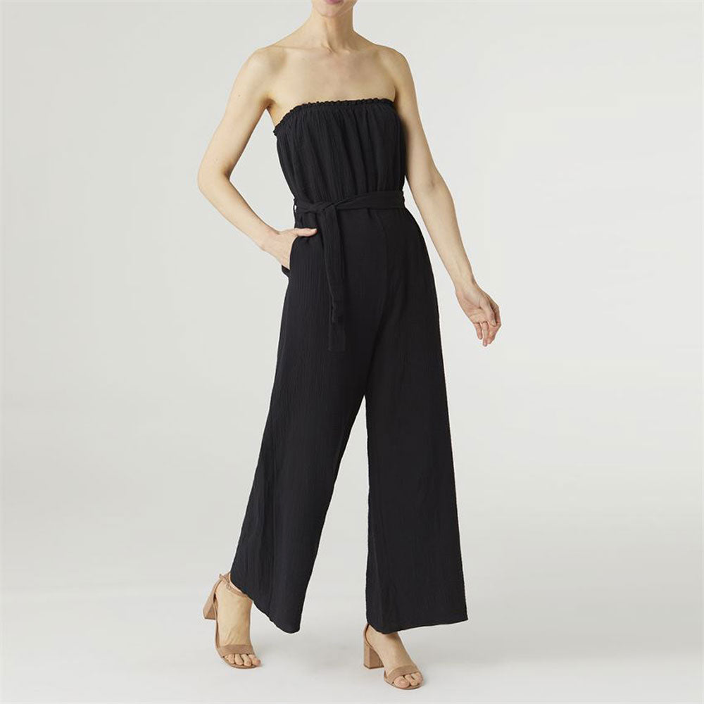 Coco + Carmen, Sharma Strapless Gauze Romper