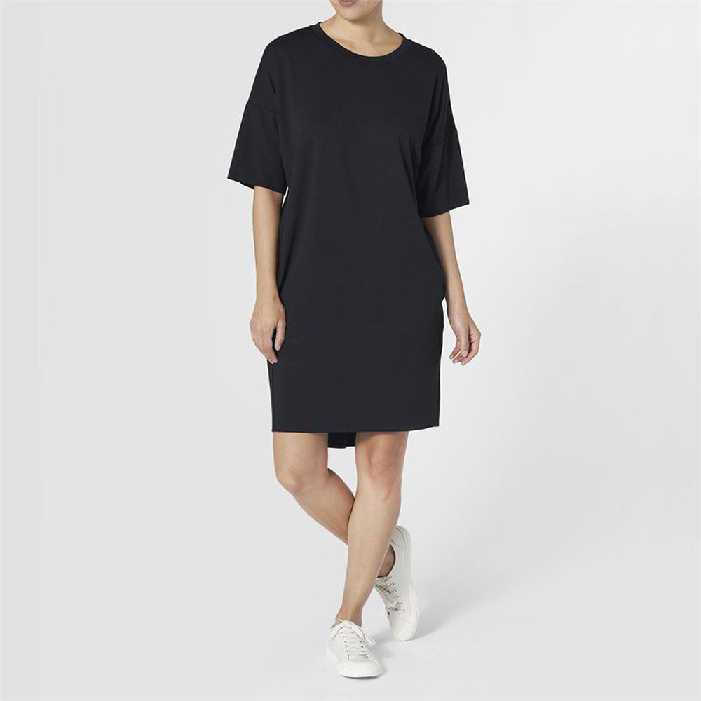 Coco + Carmen, Caily Short Sleeve Dress W/ Pockets, Black