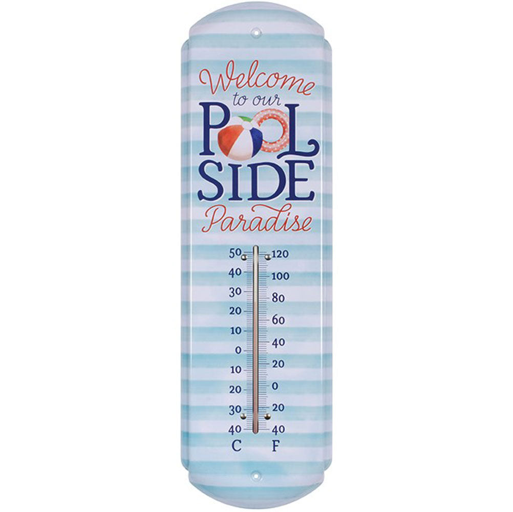 Carson, Poolside Paradise Thermometer