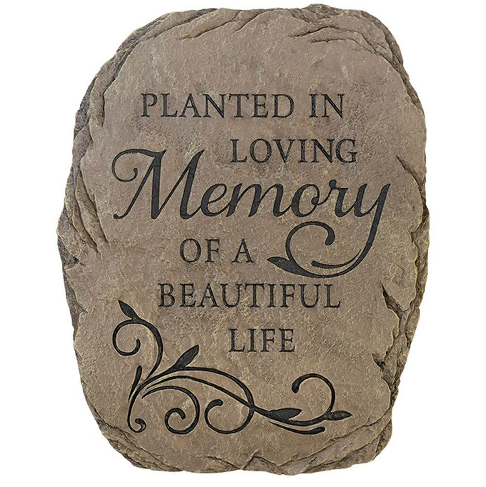 Carson, Planted in Memory Garden Stand