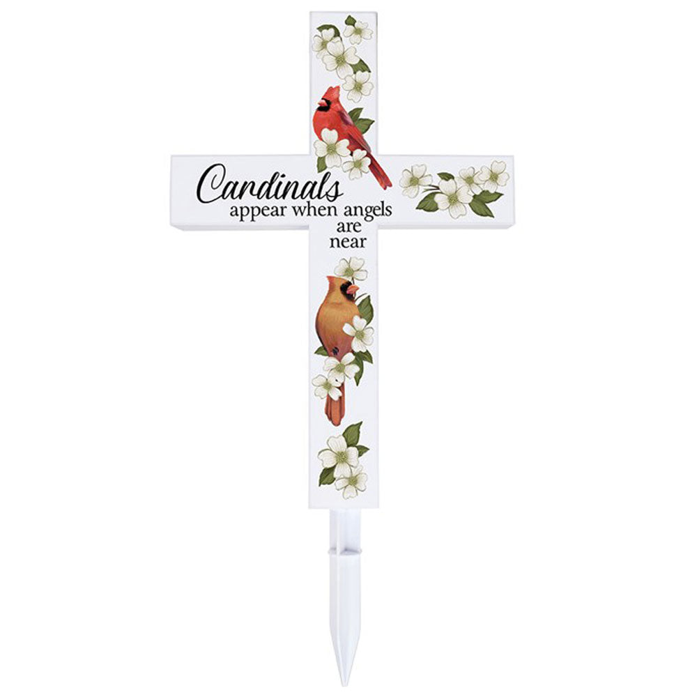 Carson, Cardinals Appear Solar Cross Stake