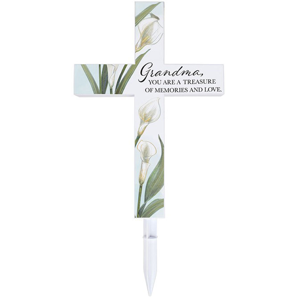 Carson, Grandma Solar Cross Stake