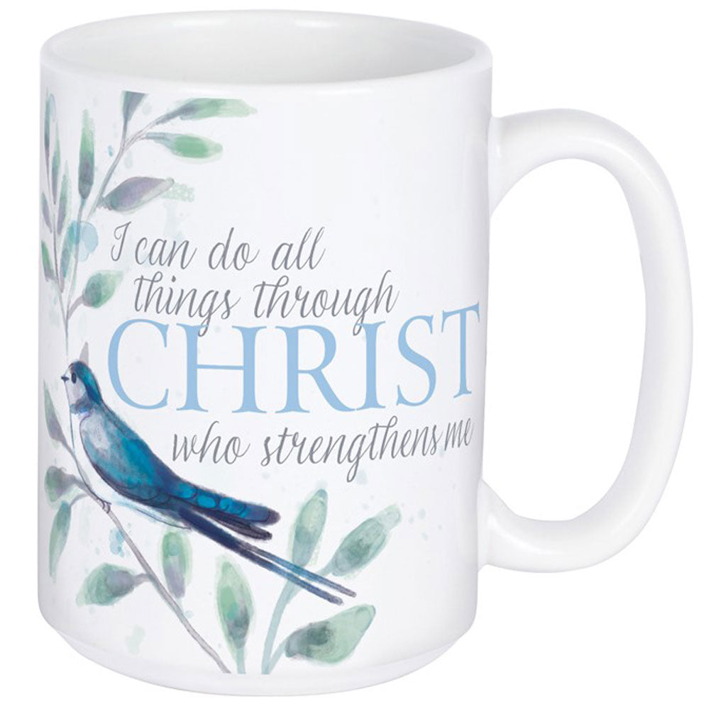 Carson, Strengthens Me Boxed Mug