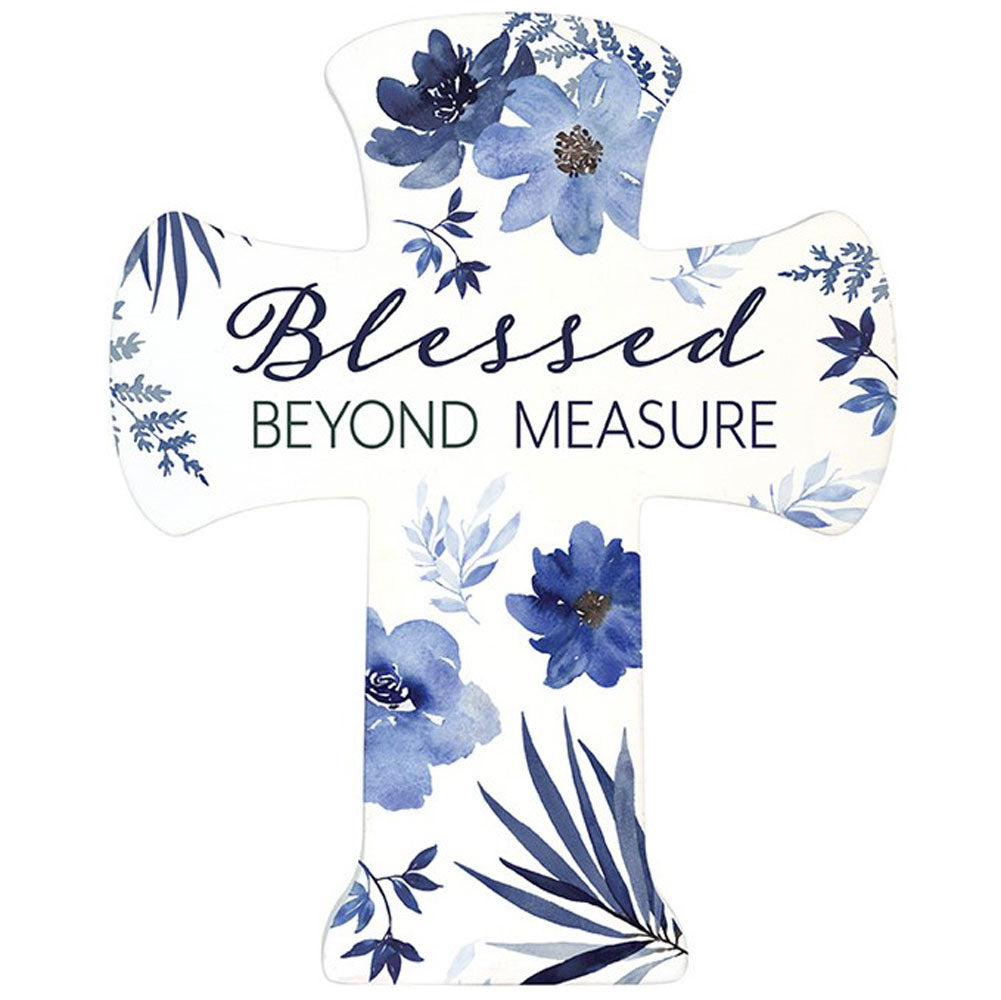 Carson, Blessed Beyond Pedestal Cross