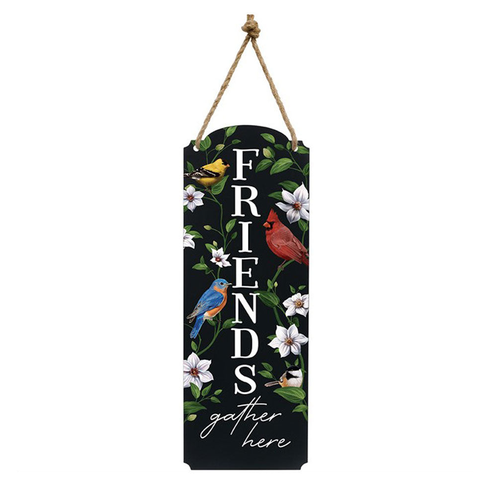Carson, Friends Gather Here Metal Wall Decor