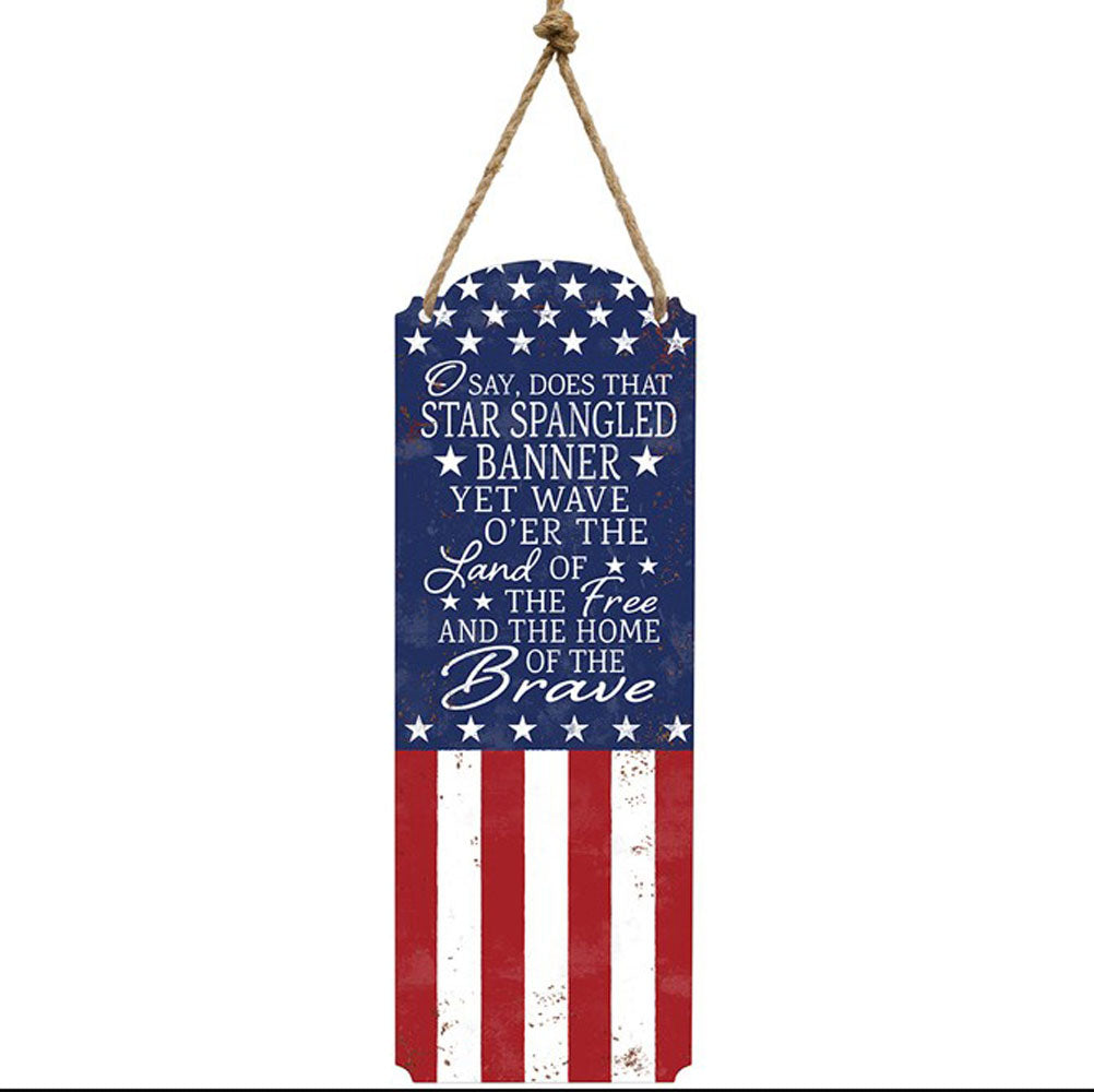Carson, Star Spangled Metal Wall Decor