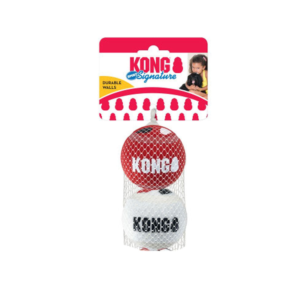 Kong, Signature Sport Ball, 2pk, Medium