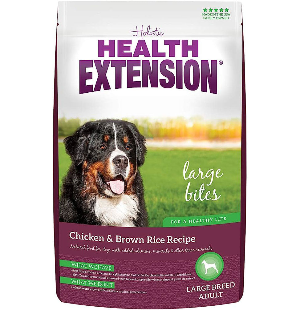 Health Extension, Little Bites, Chicken & Brown Rice 30 lb., Large Breed