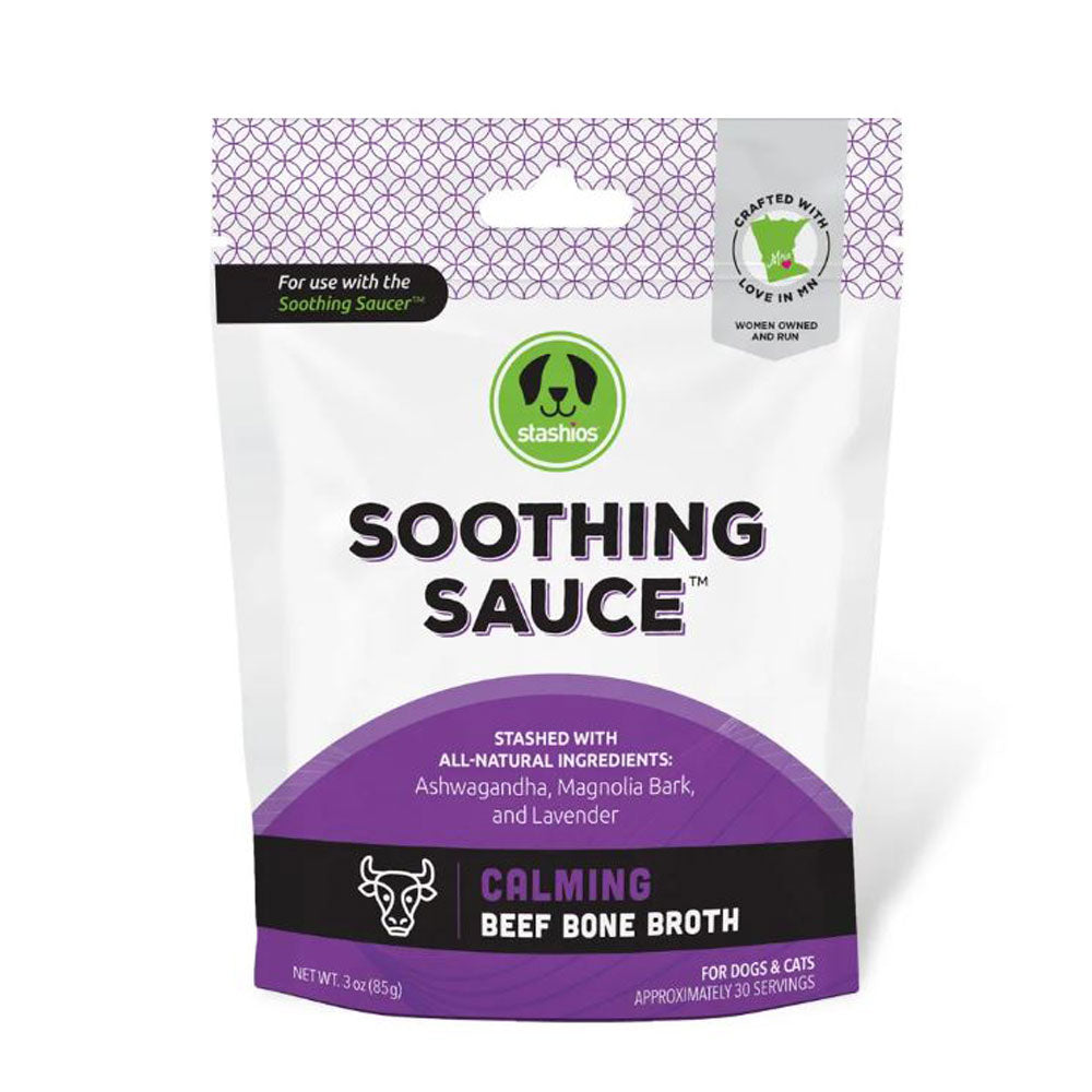 Stashios, Calming Beef Bone Broth