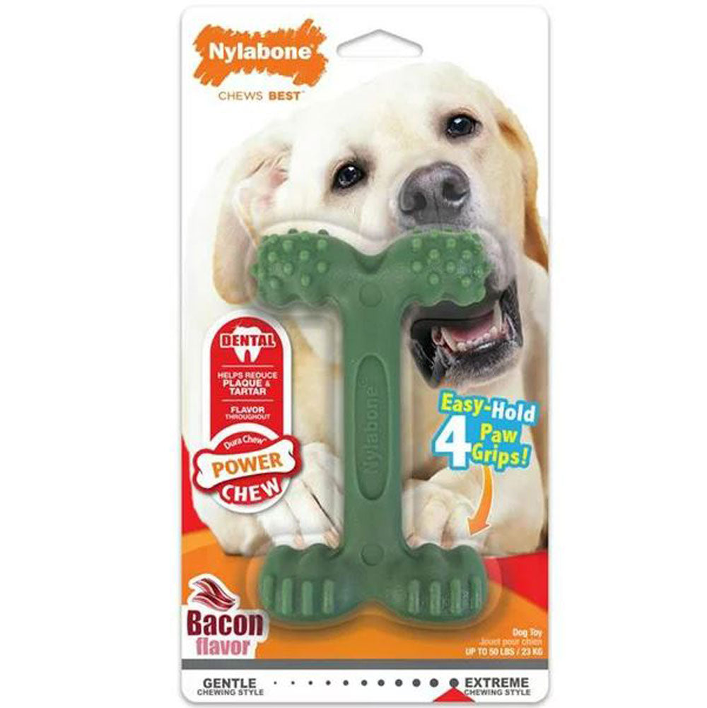 Nylabone, Power Chew Dental, Bacon, LG/Giant