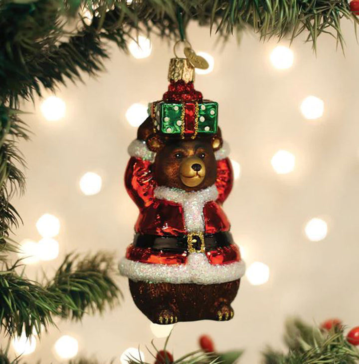 Old World, Christmas Bear Ornament