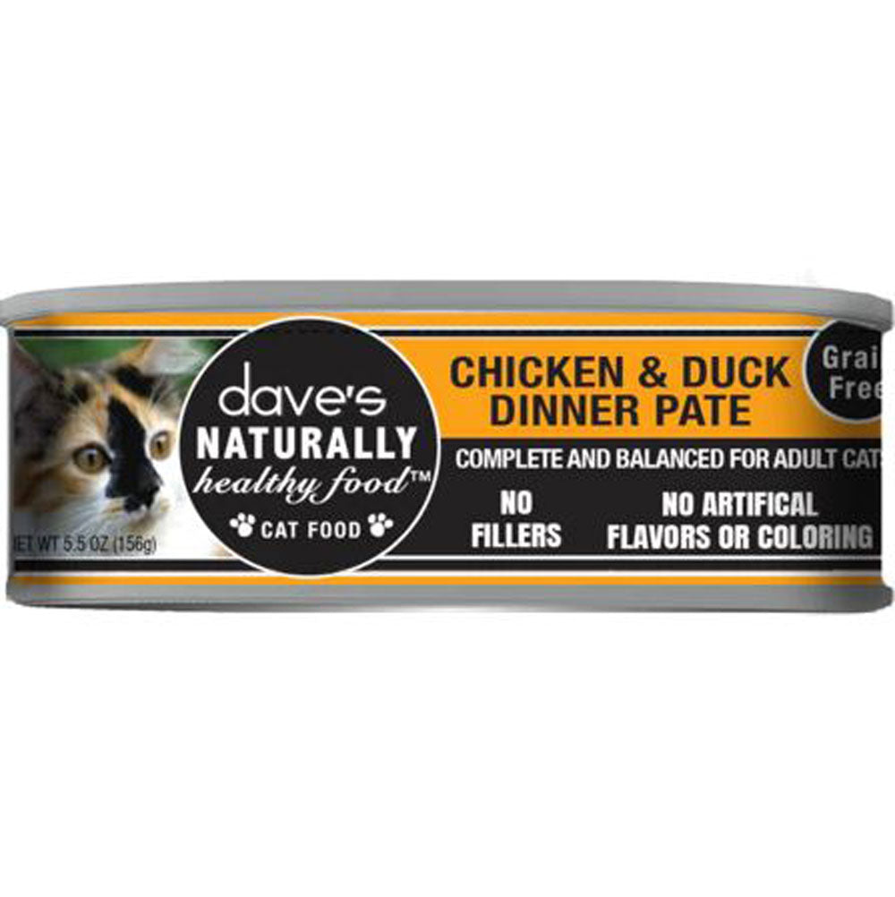Dave's, Grain Pate Chicken & Duck, 5.5 oz.