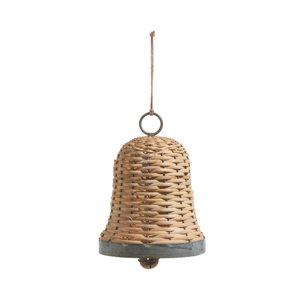 Raz Imports, 10'' Basketweave Bell Ornament