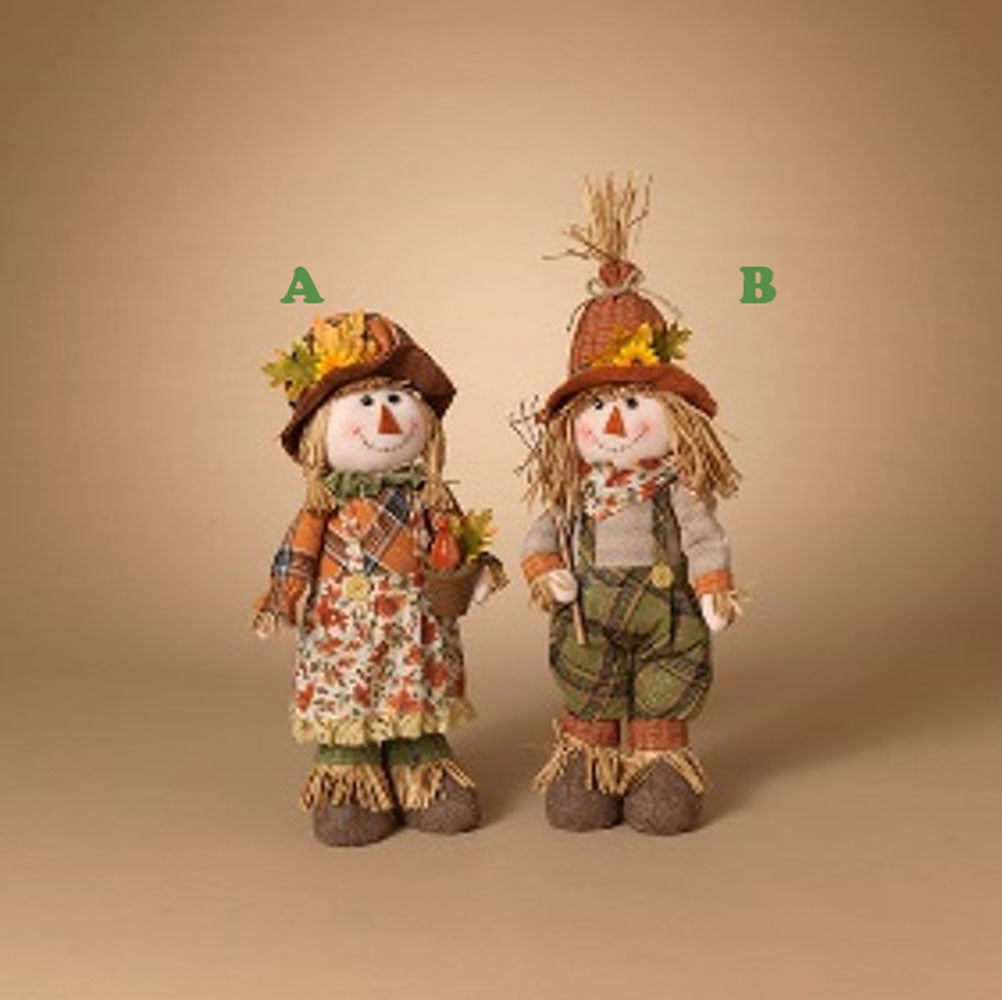 Gerson, Standing Scarecrow, 19", Assorted & Sold Separately
