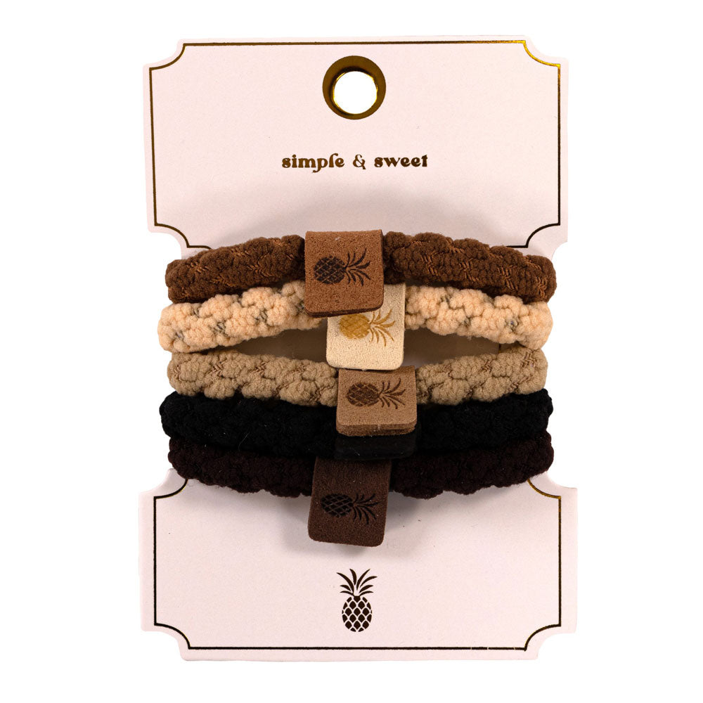 Simply Southern, Hair Accessory Set, Braid 5 pk