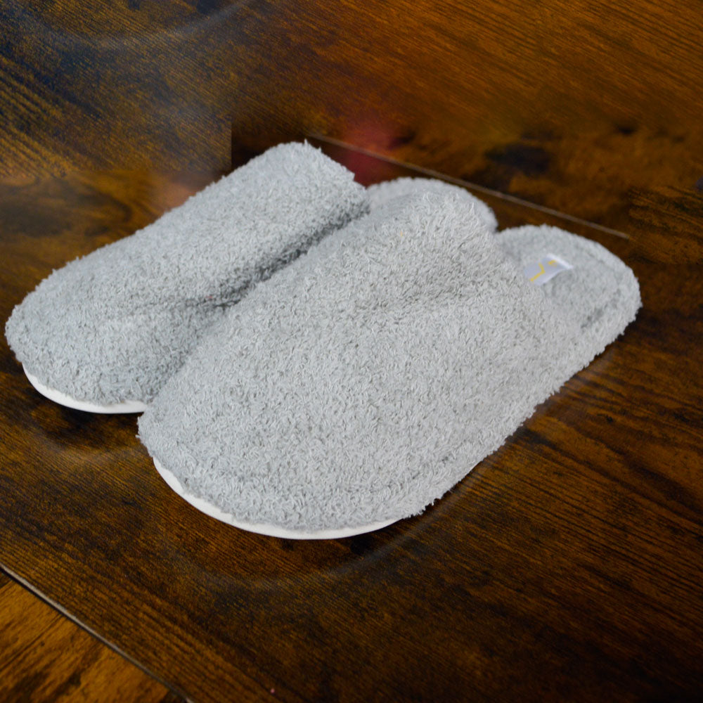 Jane Marie, Gray Closed Toe Slipper, Assorted Sizes