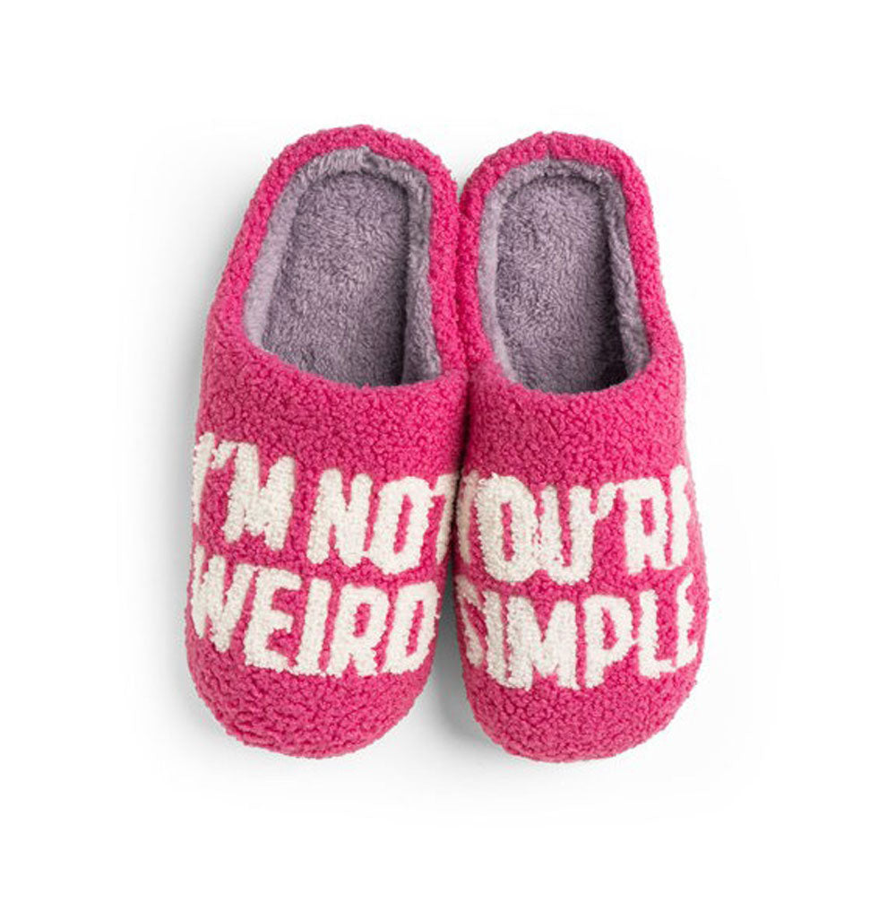 Two Left Feet, You're Simple Slipper Slides