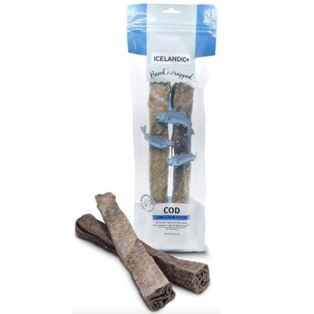 Koha, Icelandic Cod Chew, 10" 2 Pack