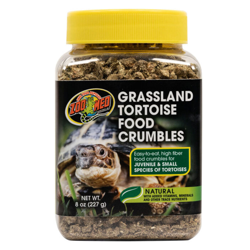 Zoo Med, Grassland Tortoise Crumbles, 8 oz.