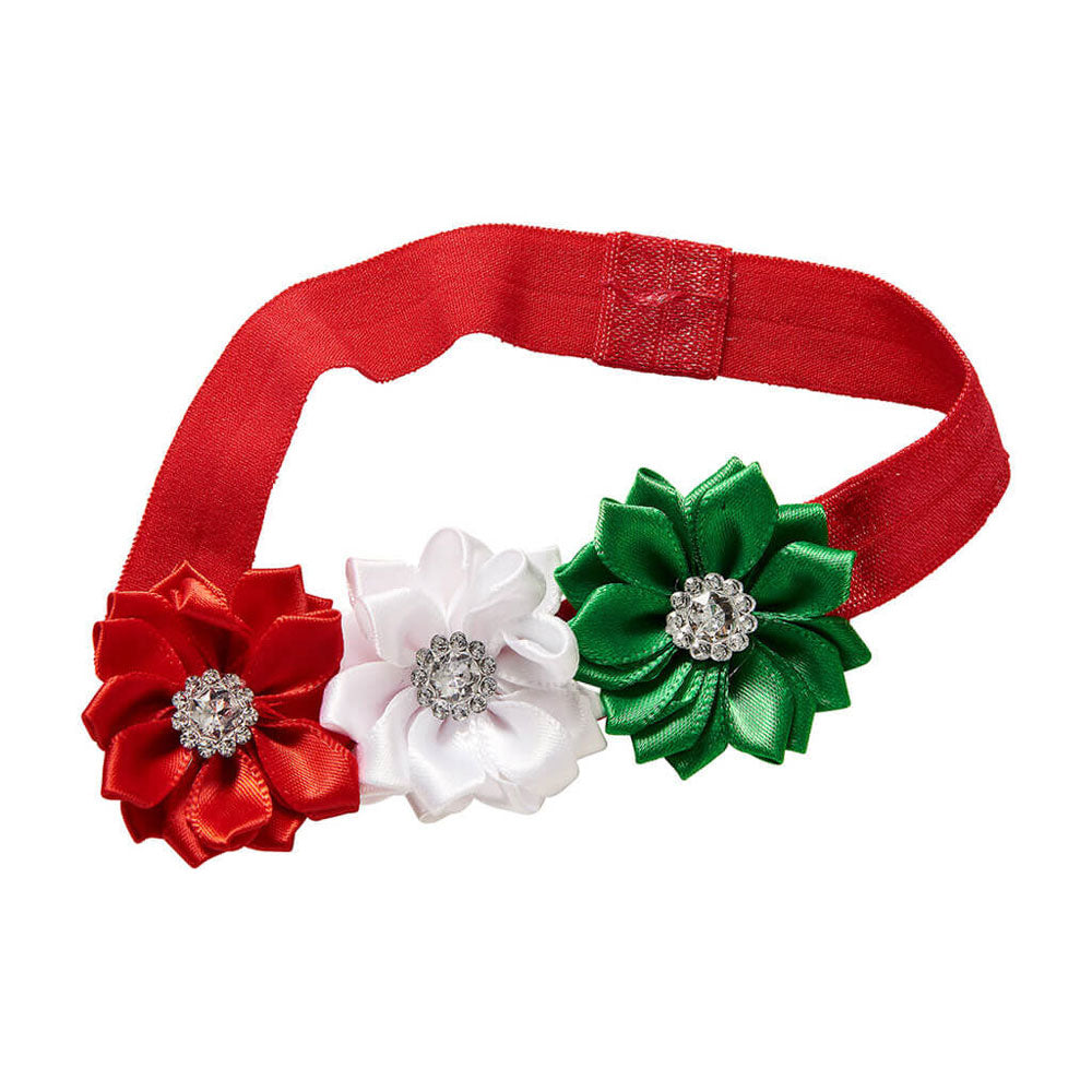 Spot, Poinsettia, Headband