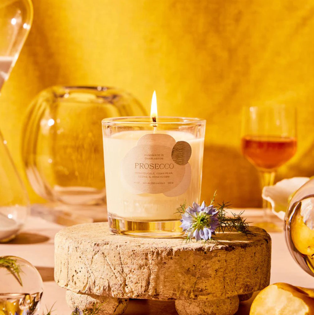 Rewined Candle, Prosecco Candle, 10 oz.