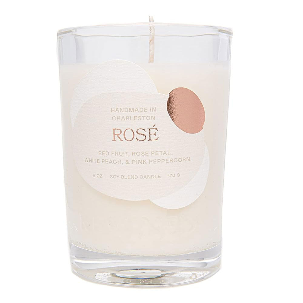 Rewined Candle, Rosé Candle, 6 oz.