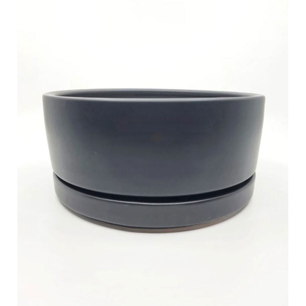 Momma Pots, Low Bowl W/Saucer, 4.5", Colors Vary