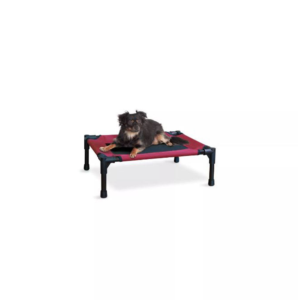 K&H, Elevated Pet Bed, Red
