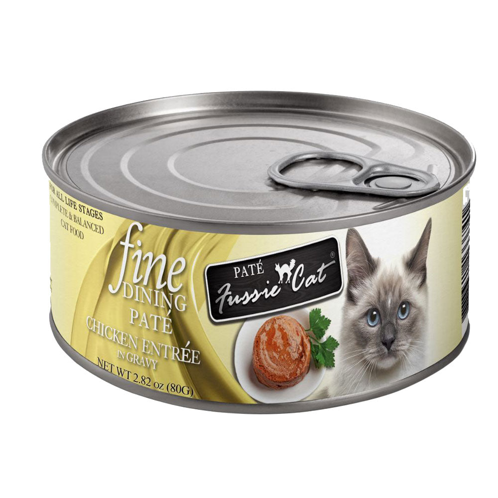 Fussie Cat, Chicken Pate, 2.8 oz.