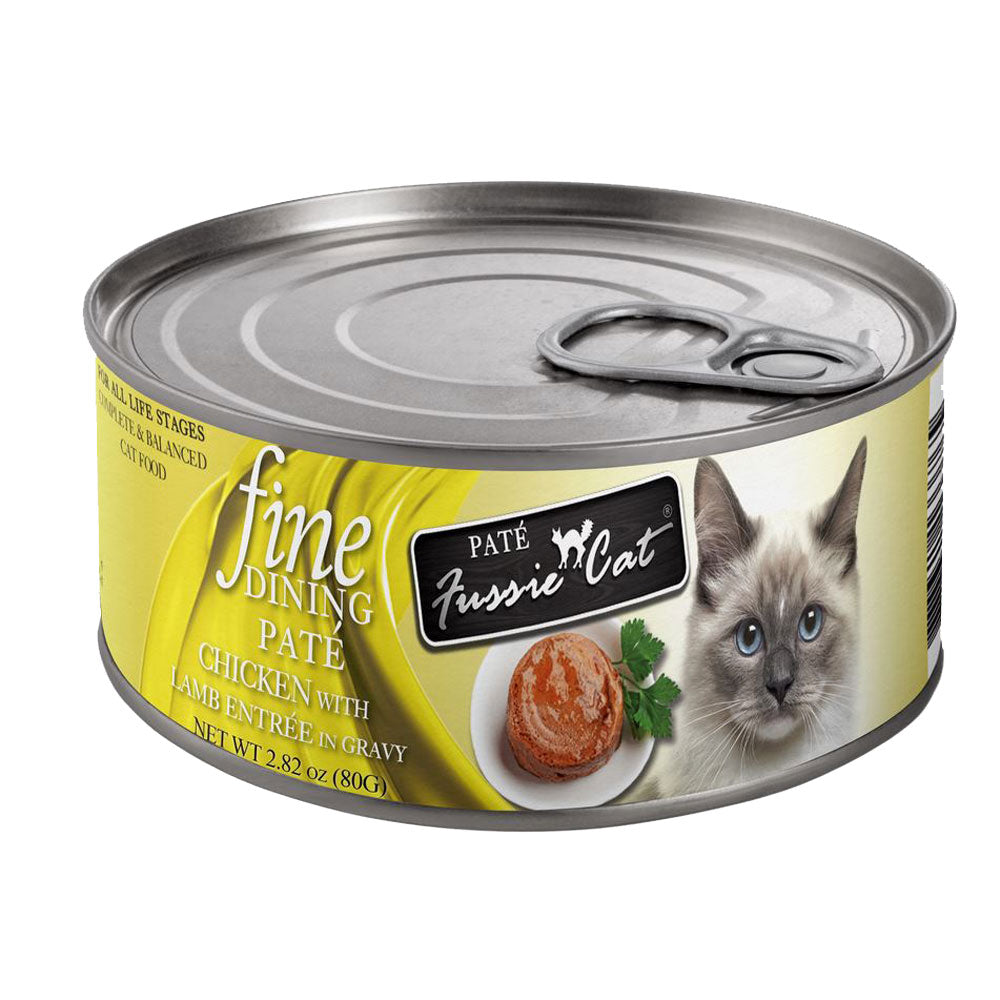 Fussie Cat, Chicken & Lamb, 2.8 oz.