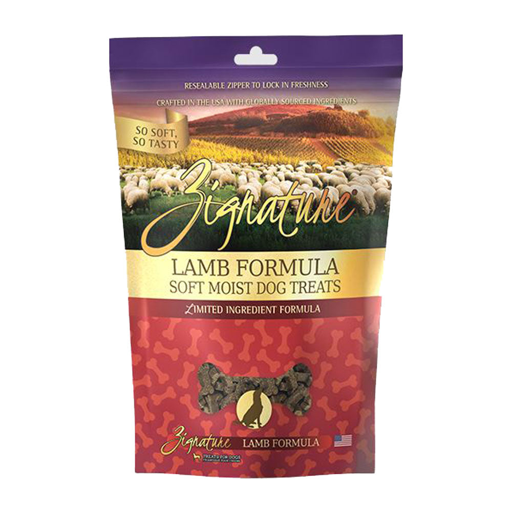 Zignature, Ground Fed Lamb Soft Treats, 4 oz.