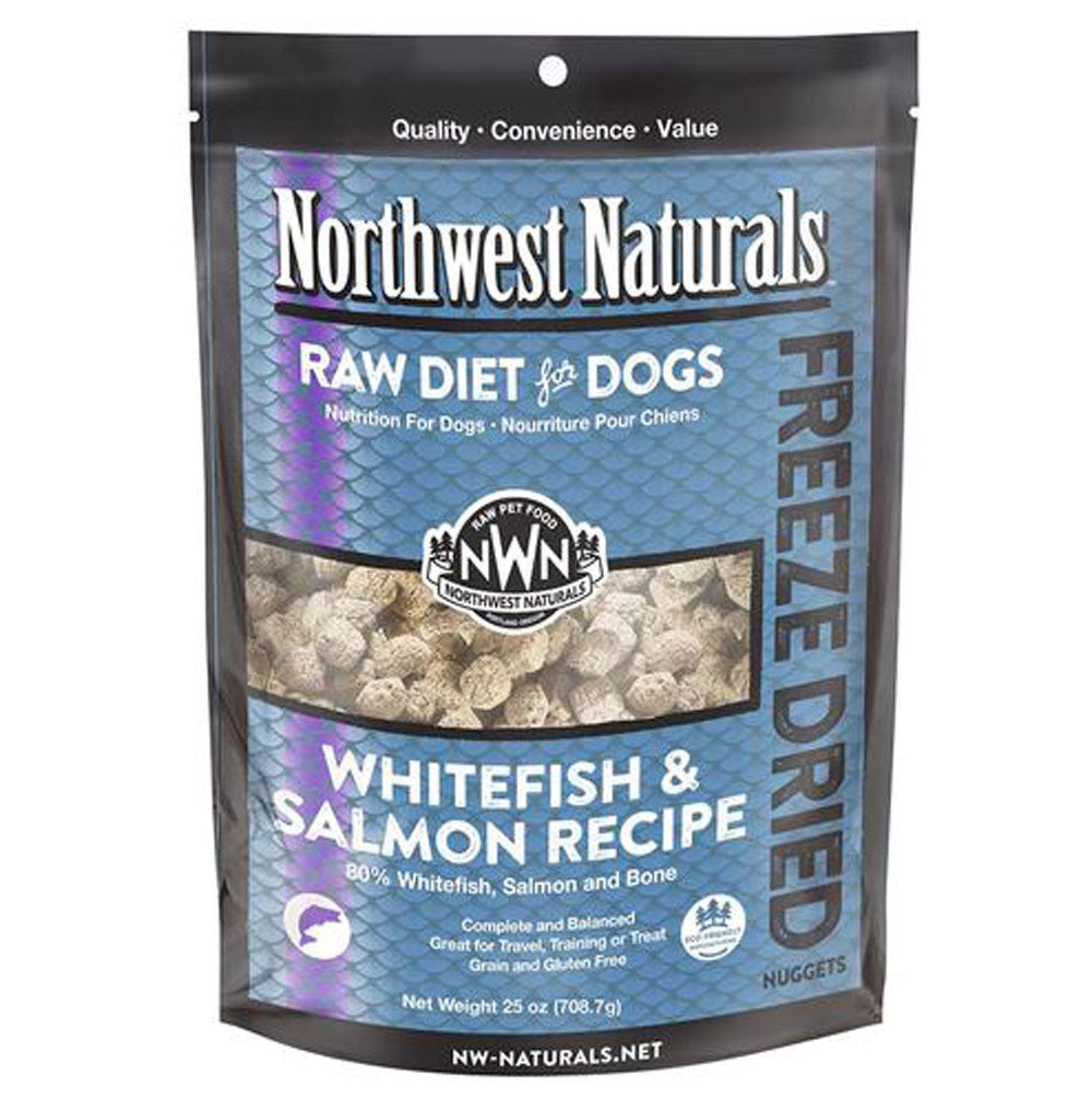 Northwest Naturals, Freeze Dried White Fish Salmon, 25 oz.