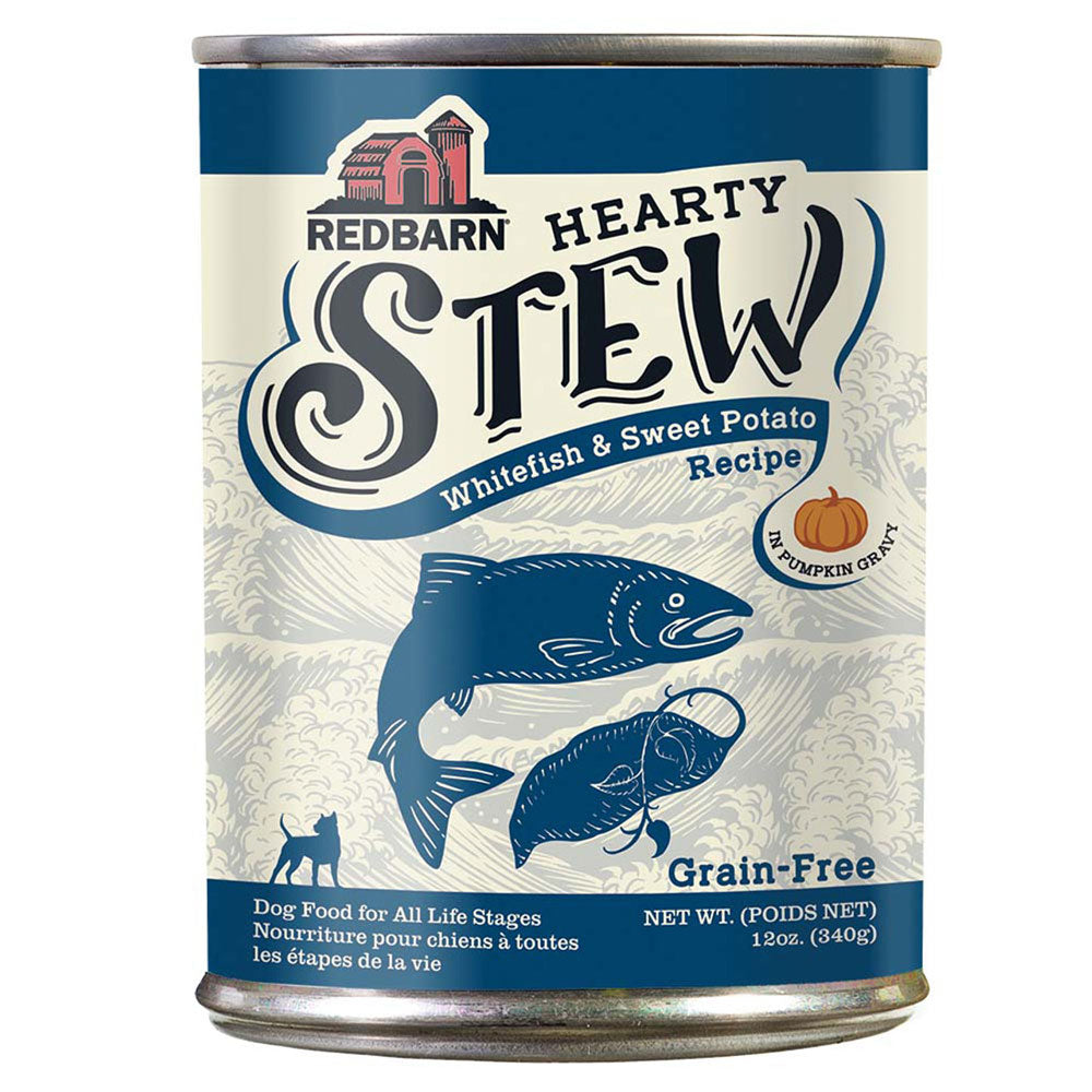 Redbarn, Grain Free White Fish & Sweet Potato Stew, 12 oz. Can