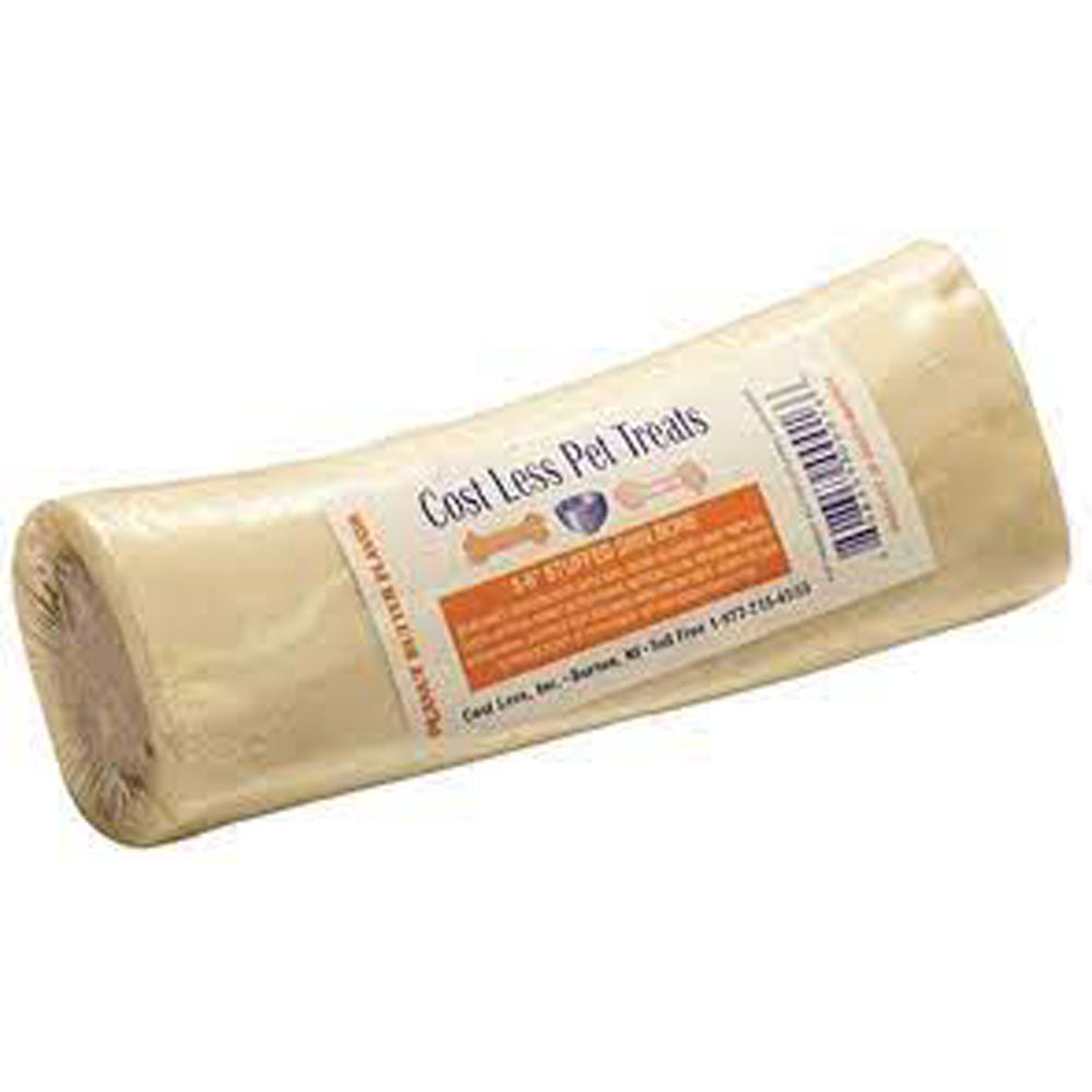 Cost Less Pets, Shin Boned Filled W/Peanut Butter, 5-6"