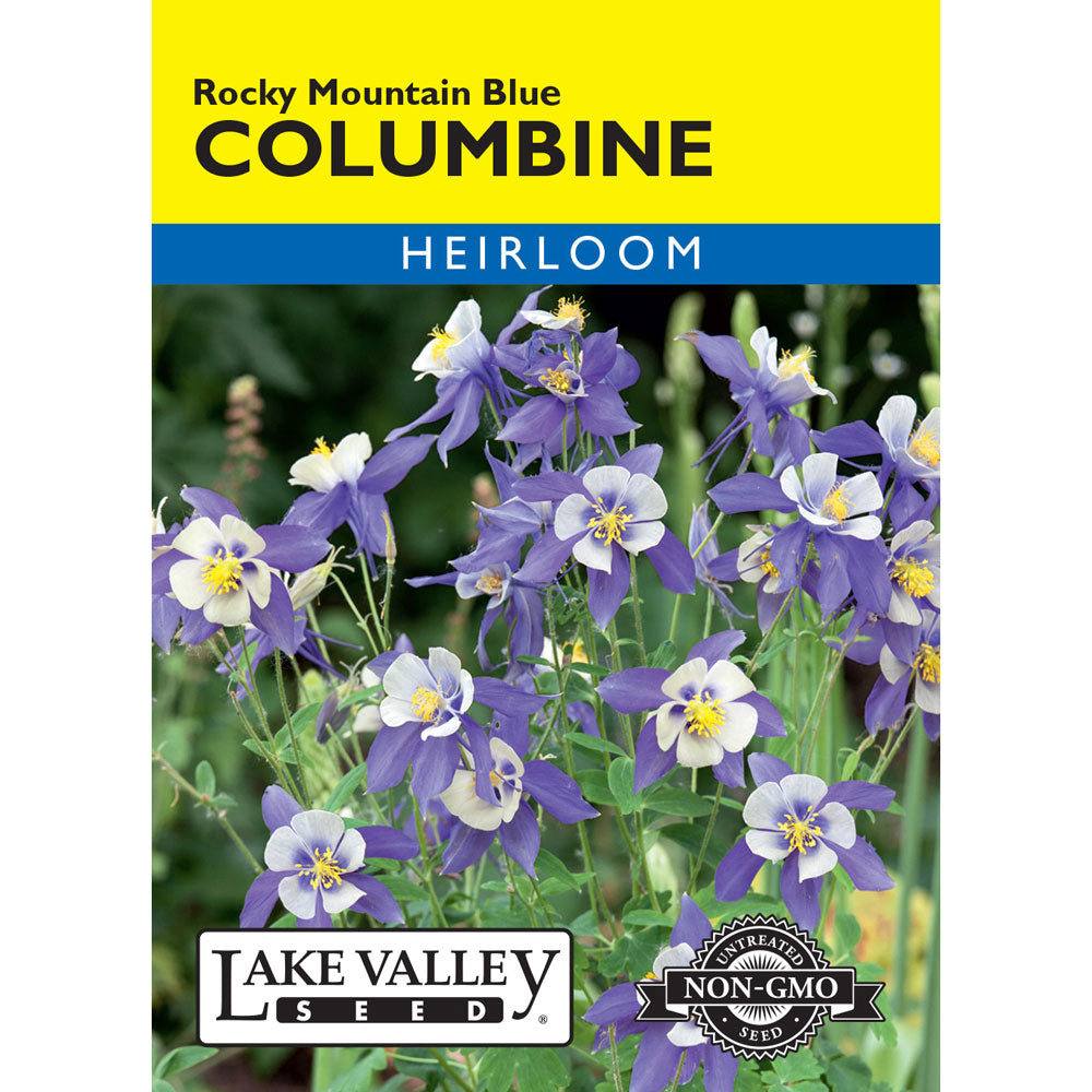 Lake Valley, Columbine Rocky Mountain, Blue