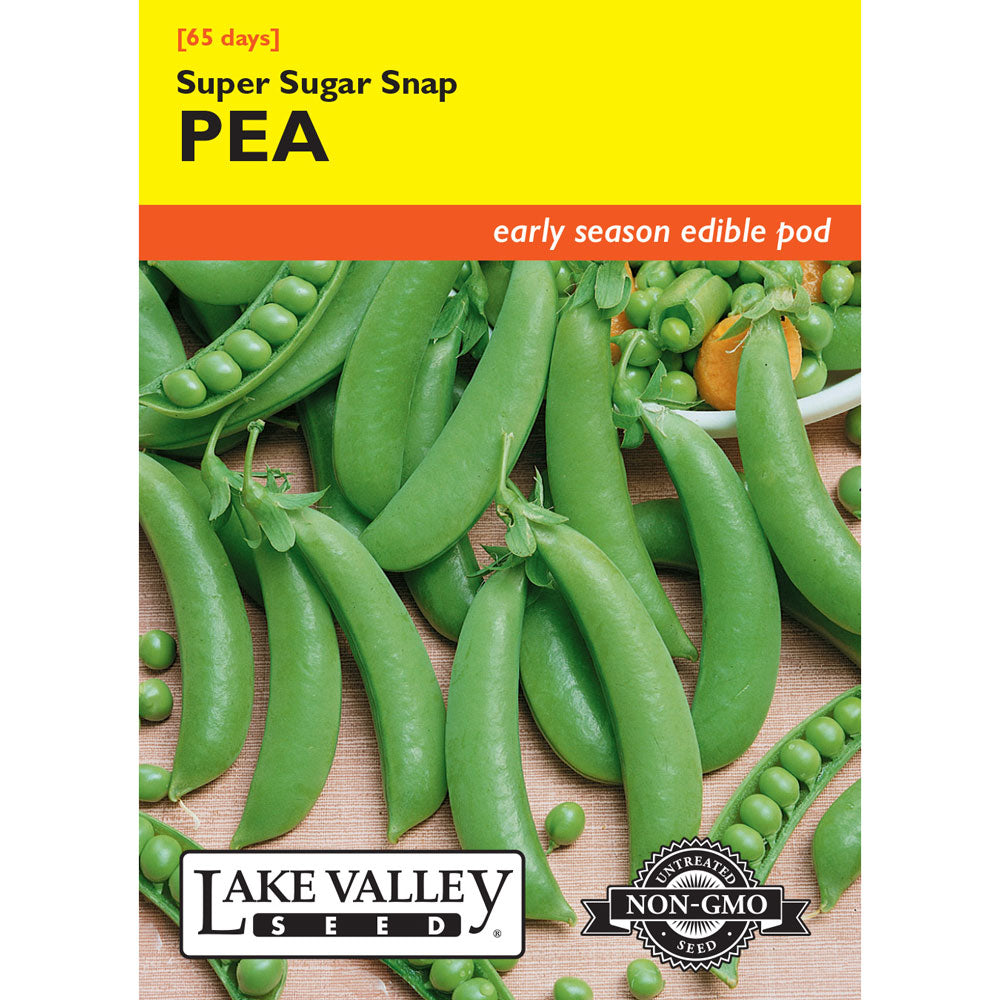 Lake Valley, Pea, Super Sugar Snap (Pole)