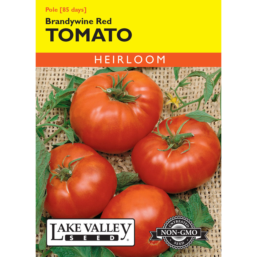 Lake Valley, Tomato, (Pole) Brandywine Red