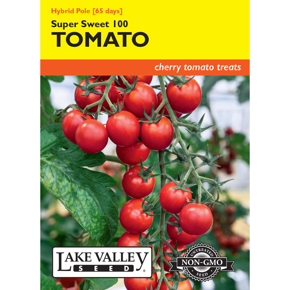 Lake Valley, Tomato, (Pole) Super Sweet 100 Hybrid