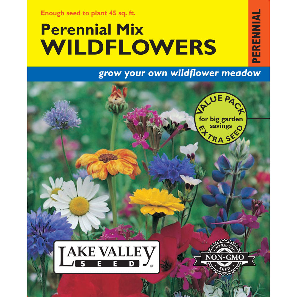 Lake Valley, Wildflowers, Perennial Mix