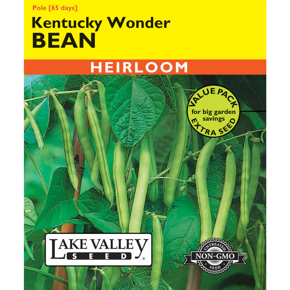 Lake Valley, Bean (Pole), Kentucky Wonder