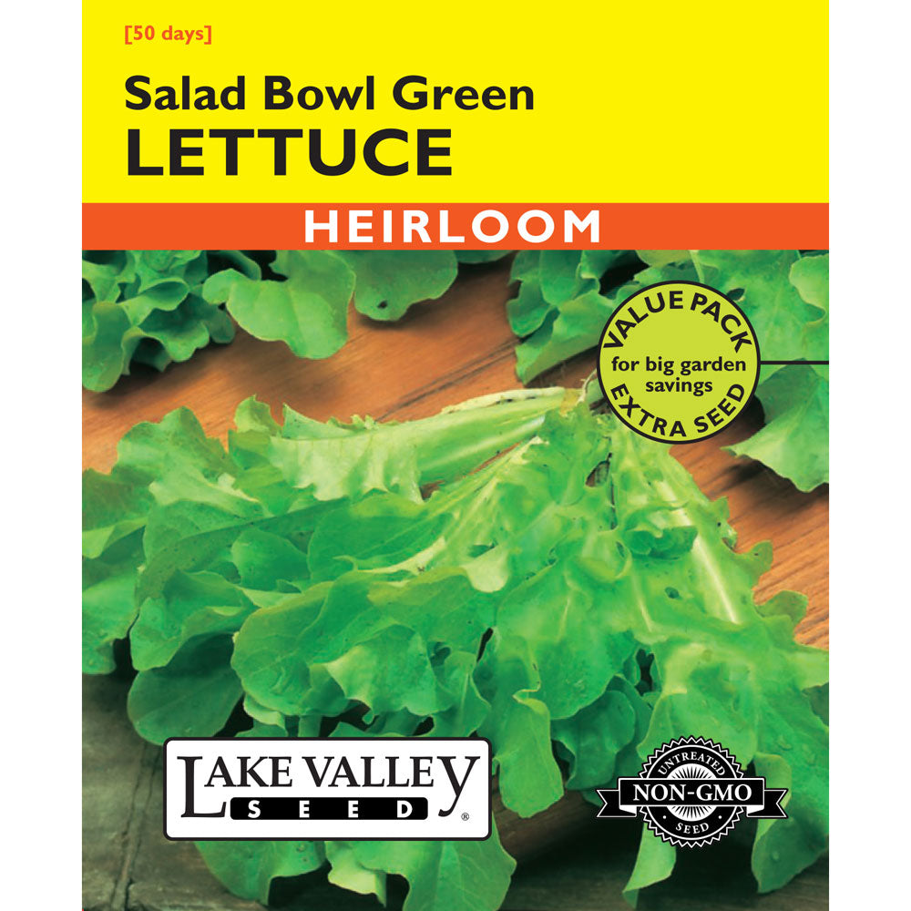 Lake Valley, Lettuce, Salad Bowl Green