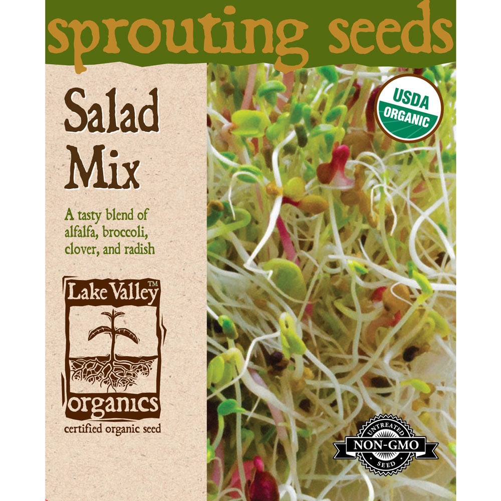 Lake Valley, Salad Mix (Alfalfa, Broccoli, Clover, Radish)