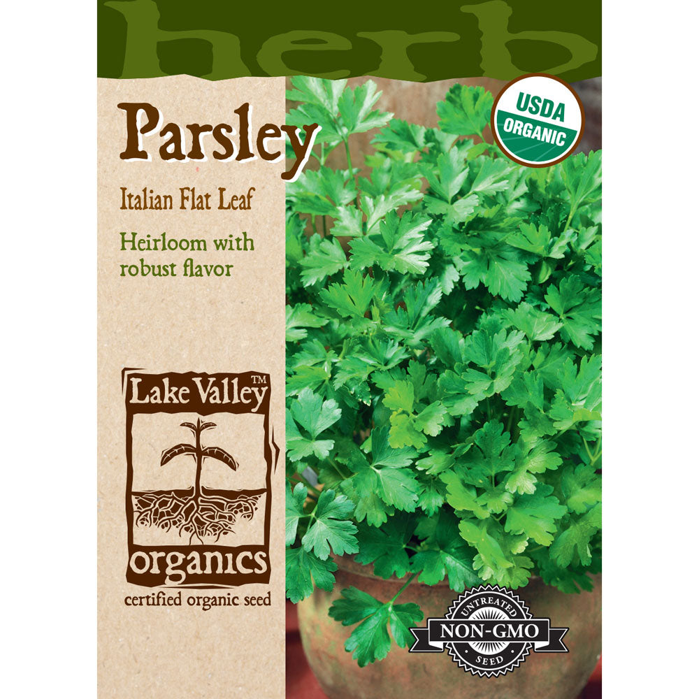 Lake Valley, Parsley, Italian Flat Leaf Organic