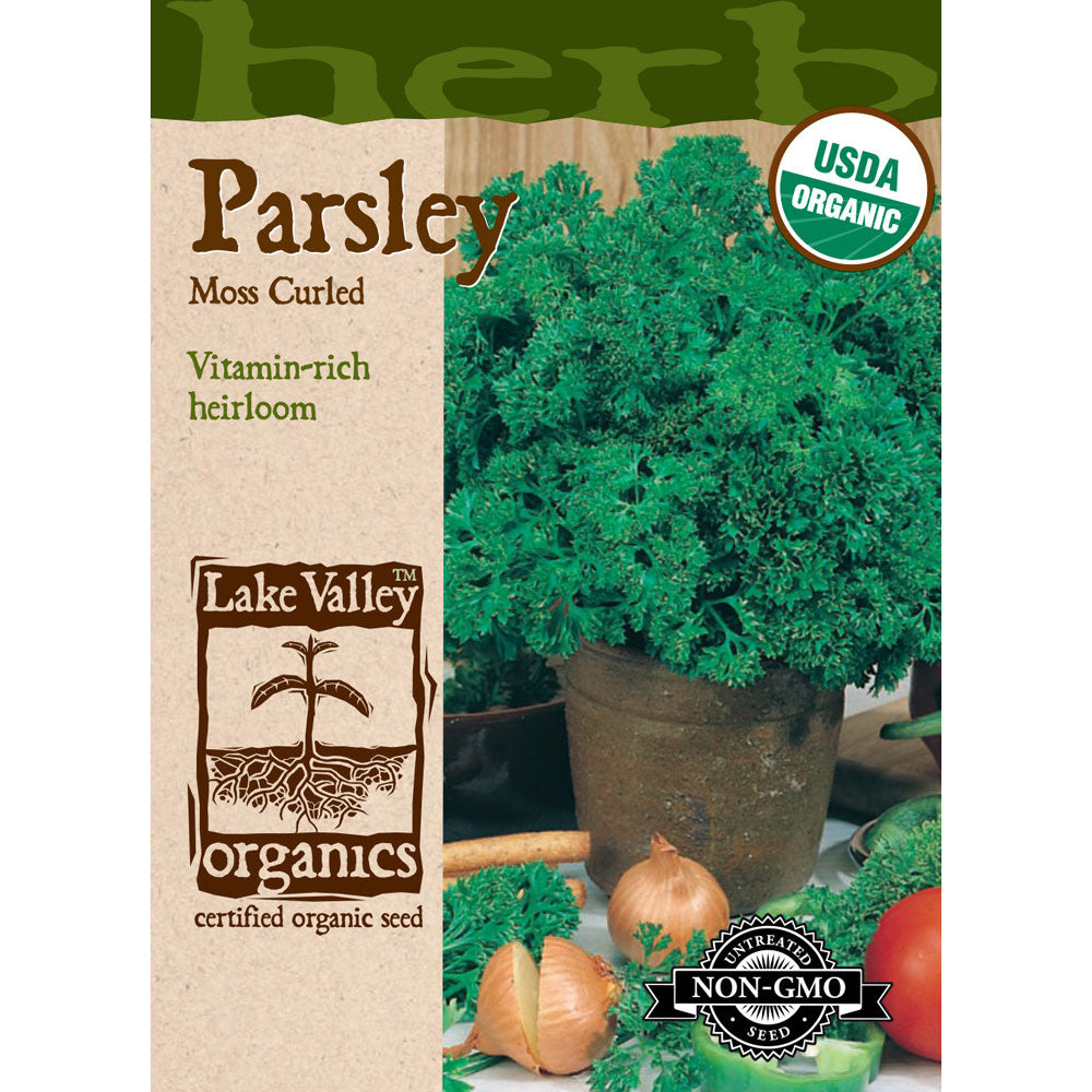 Lake Valley, Parsley, Moss Curled Organic